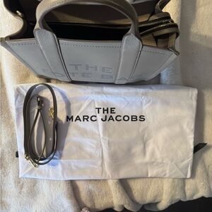 Marc Jacobs Light Gray Tote with Strap